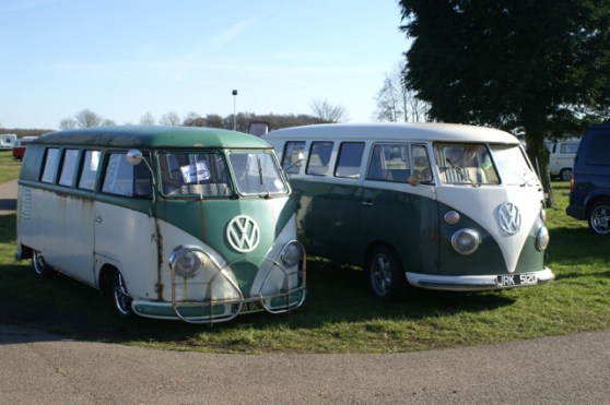 Pair of VW camper vans