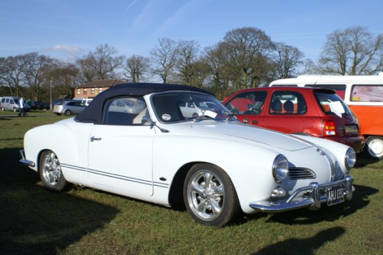 Karmann Ghia Convertible light blue