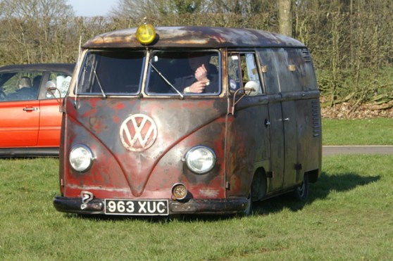 963 XUC VW transporter split screen van rat look