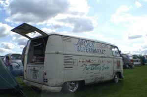 Loved this van, it had a great packing case interior too.