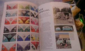 The Simple Things Magazine Issue 13 with pictures of Splitscreen Campervan noses.