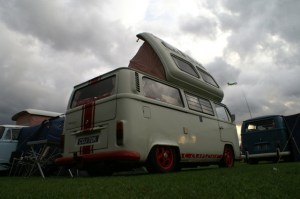 bay window camper cream red field of dreams pop top