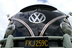 split screen deluxe trim camper van vw field of dreams