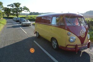 dubs in't dales vw convoy bedale kirklington rhubarb and custard