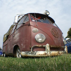 vw splitscreen ratty rust and prime