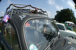 vw beetle skeg vegas signwriting cartoonies