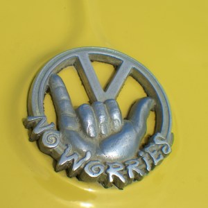 no worries yellow vw badge skeg vegas wahugoy