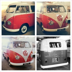 918 TAL splitscreen 11 window vw camper devon sally