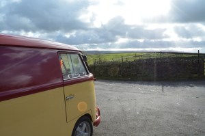 Ruby vw splitscreen panel van Harwes farm