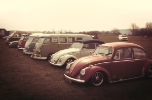show and shine line up beetles campers