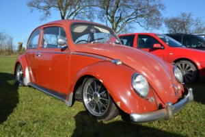 beetle vw lowered slammed ruby red dubfreeze